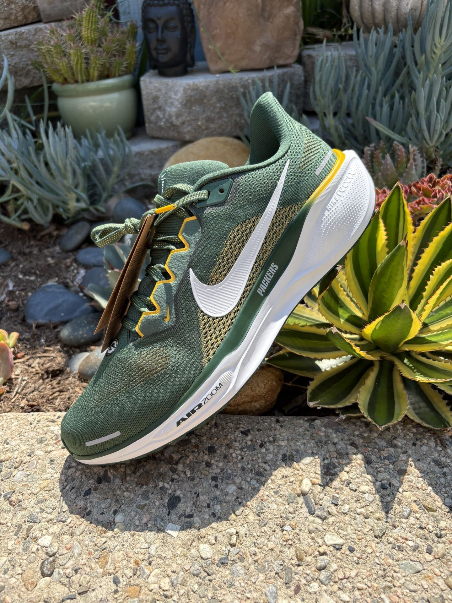 NIKE AIR ZOOM PEGASUS 41 NFL GREEN BAY PACKERS RUNNING SHOES FZ5090-300 Men sz 9 Amazon.com: Nike Pegasus 41 - Tenis de correr para hombre  main image 3