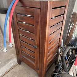 Small Brown Cabinet 