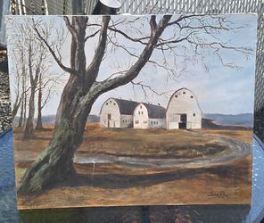 Sharon Ross vintage original painting