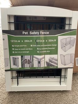 Pet safety fence