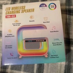 LED charging speaker