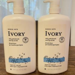 Ivory Body Wash Original Scent 30 Oz,  Set 2