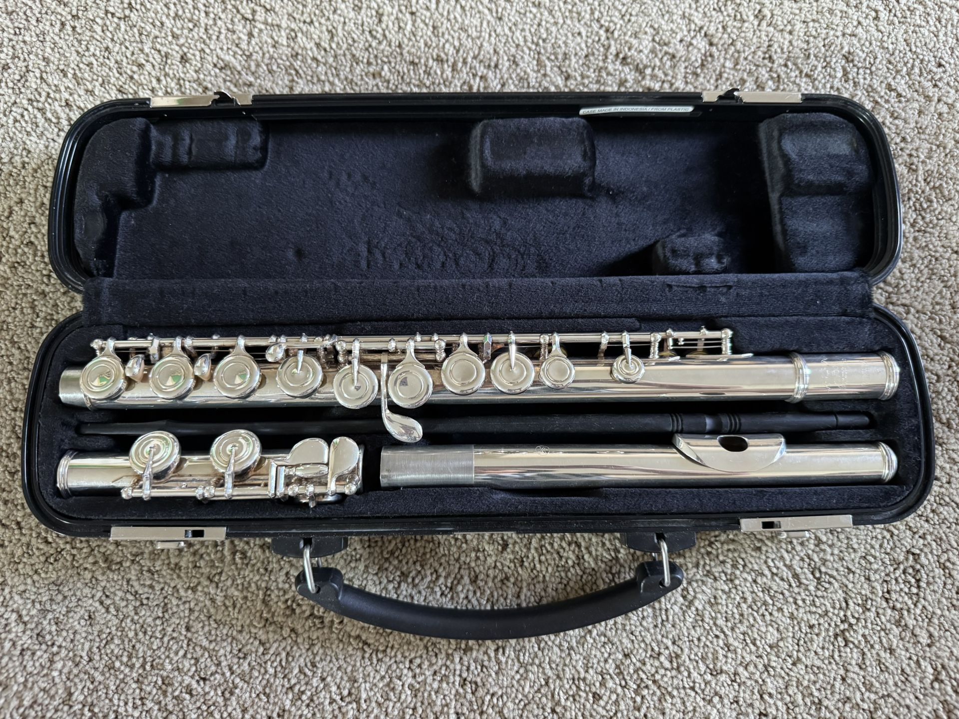 Very Good Condition~ Yamaha Silver Flute 200AD With Care