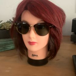 Ray-Ban Brown  Round Sunglasses