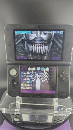 Nintendo 3DS XL black and white Edition 128 gb modified 📛🔌