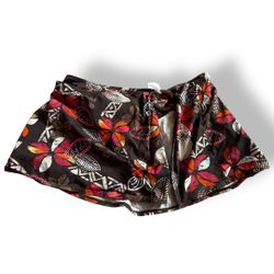 Women’s jag sz large brown swimsuit skirt