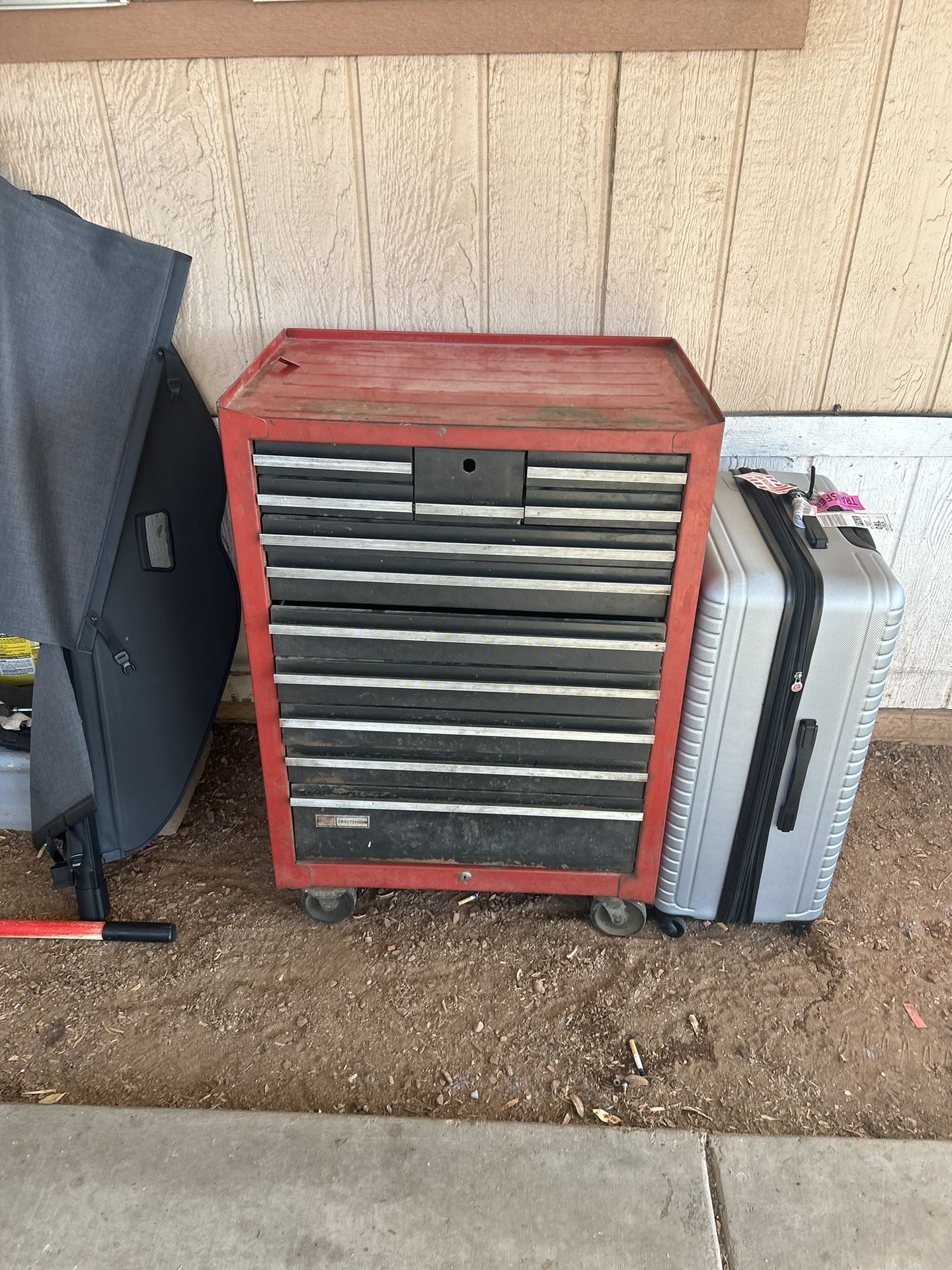 Tool Box And Tow Bar