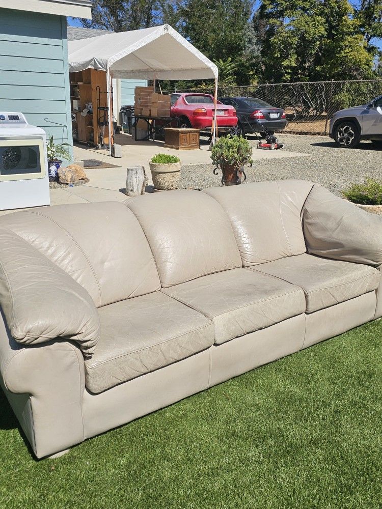 Leather Couch sofa