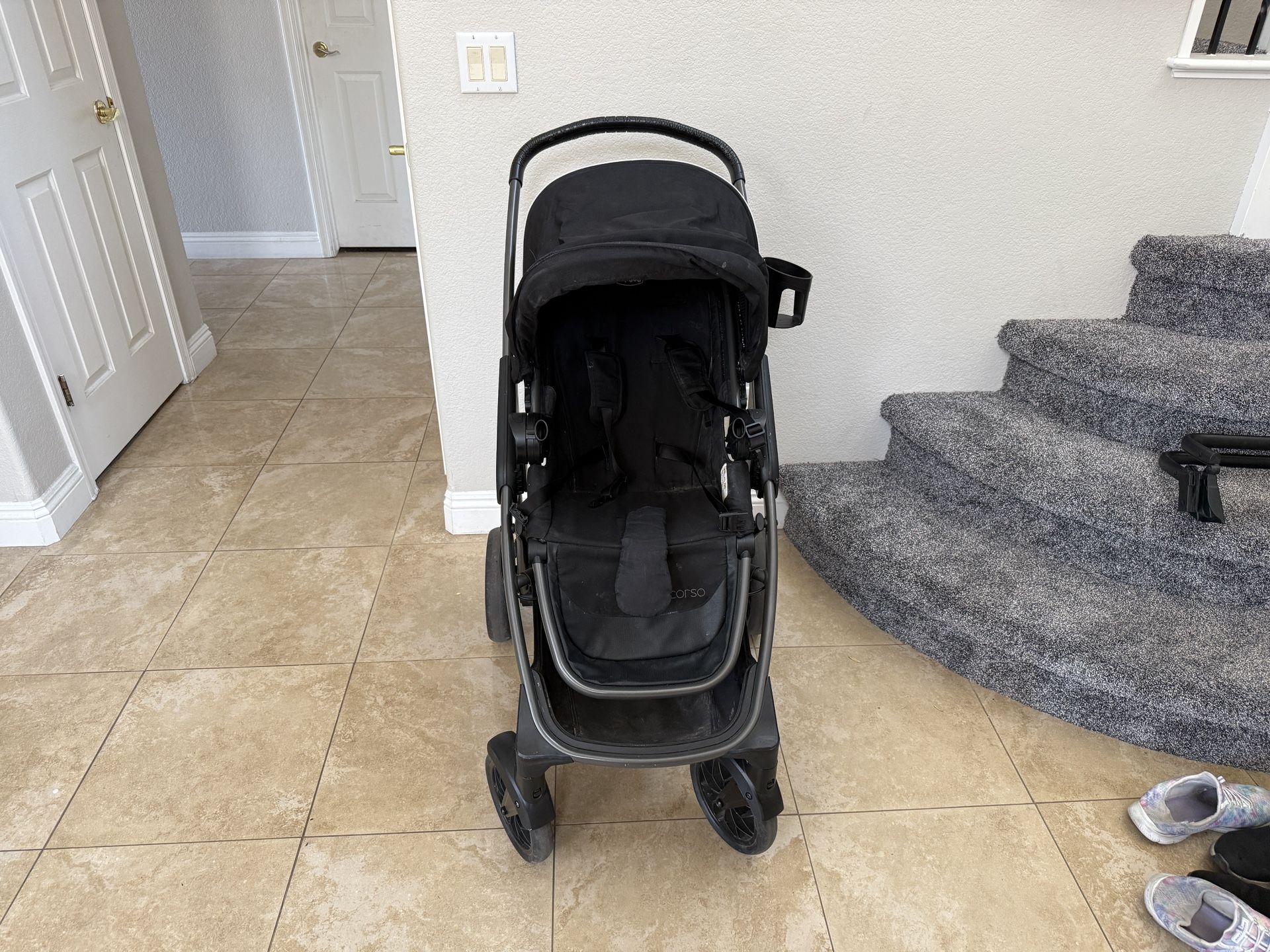 Chicco Corso Foldable Stroller Black 