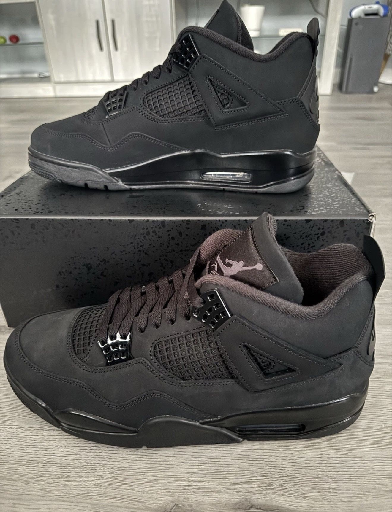 Jordan 4 Black Cats Size 12 DS