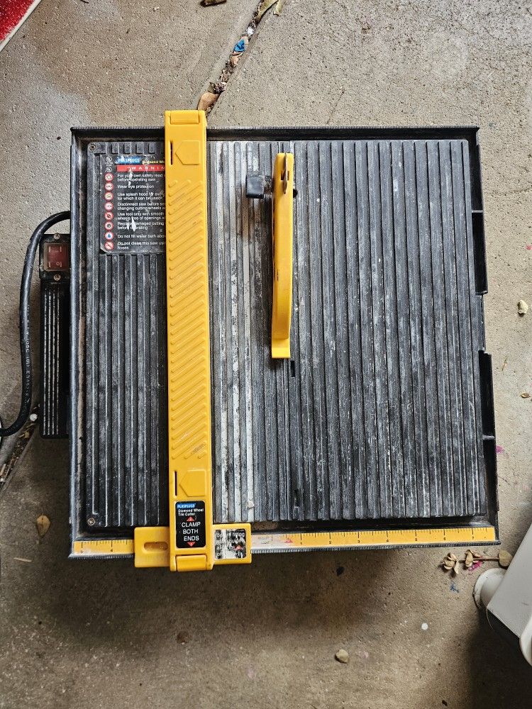 Plasplugs Diamond Wheel Tile Cutter