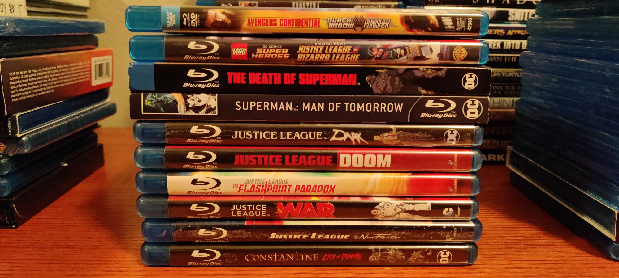 Lot Of 10 DC Animated Blu-rays