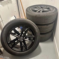 Toyota grand highlander wheels