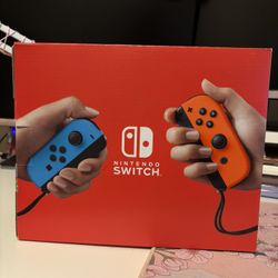 BOX ONLY. Nintendo Switch Console Box.