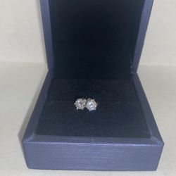 0.5 moissanite earrings