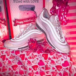NikeAir Max 97 Triple White W8/Y7