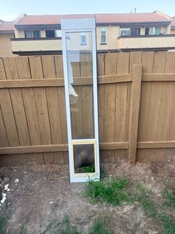 Xl doggy door