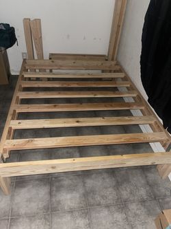 Queen Bed Frame And Twin / Twin XL