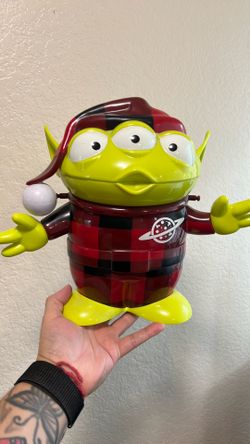 Christmas Toy story alien popcorn bucket