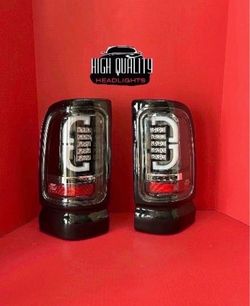 Dodge Ram 1994.  2001 tail lights