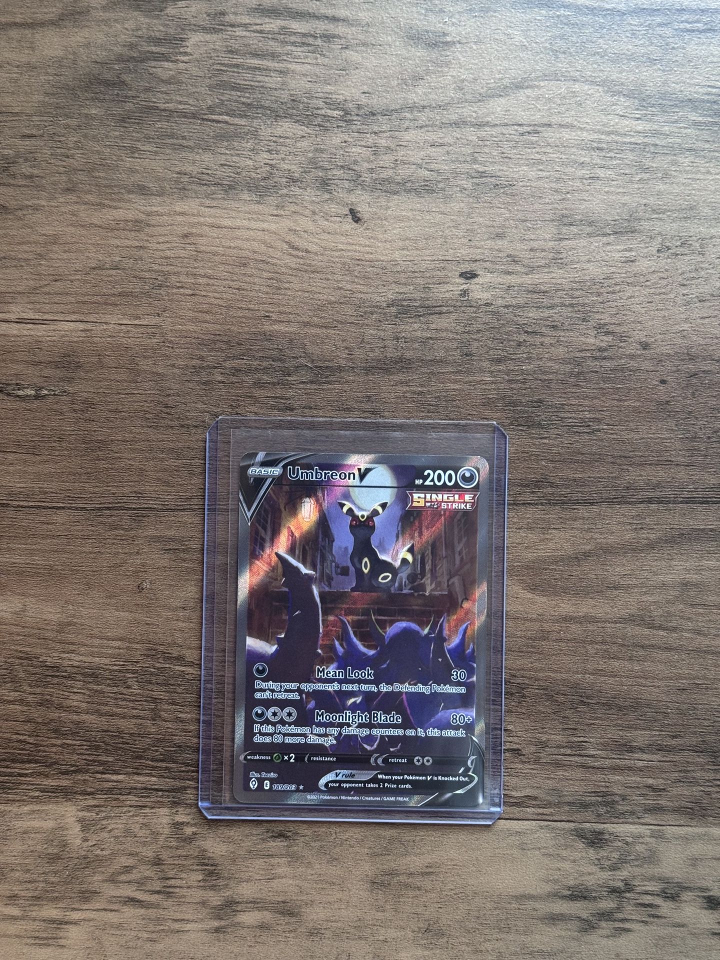 Evolving Skies Umbreon V alt Full Art
