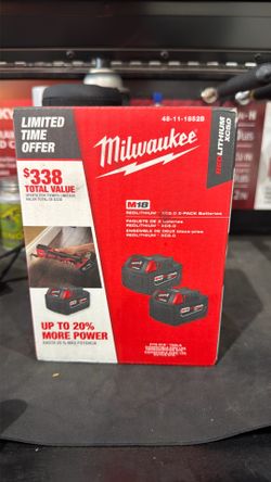 Milwaukee batteries m18 5.0