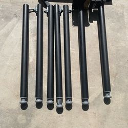 Steel table legs