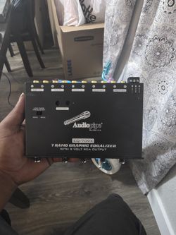 Audiopipe EQ-709X 7-Band Graphic in-Dash Equalizer