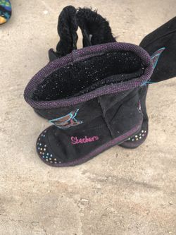 Botas de niña