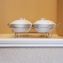 Godinger Baking Dishes With Silver Tea Candle Holder