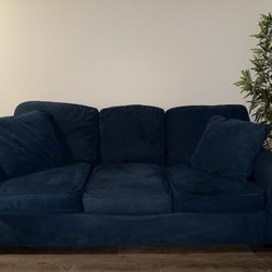 Navy Blue Couch 