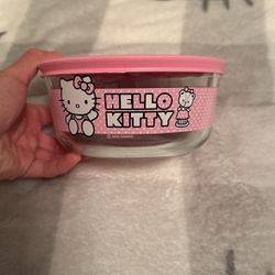 Pyrex Hello Kitty  Storage Container 