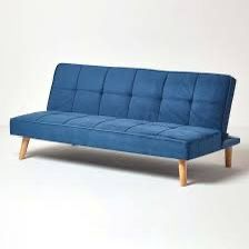 Blue Sleeper Sofa 