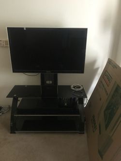 TV stand with mount