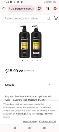 TRESemme shampoo both bottles!!