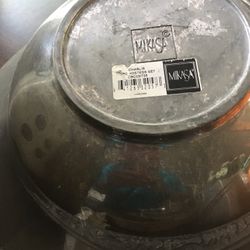 Pewter Bowl And Tray