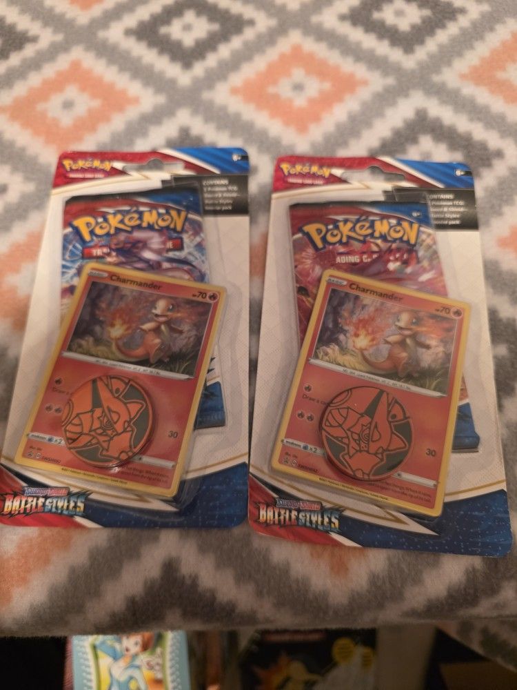 Pokémon Battle Styles Blister - Charmander SWSH092 Brand New Factory Sealed