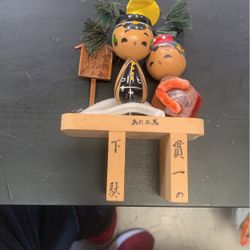 Kokeshi Doll Showa Retro Vintage
