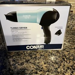 New Conair hair dryer 