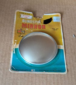 Mirror Blindspot Stick On Mirror Vintage Kmart
