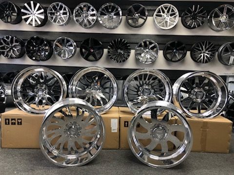 STEALTH FORGED WHEELS 22x12 24x14 ON SALE !!