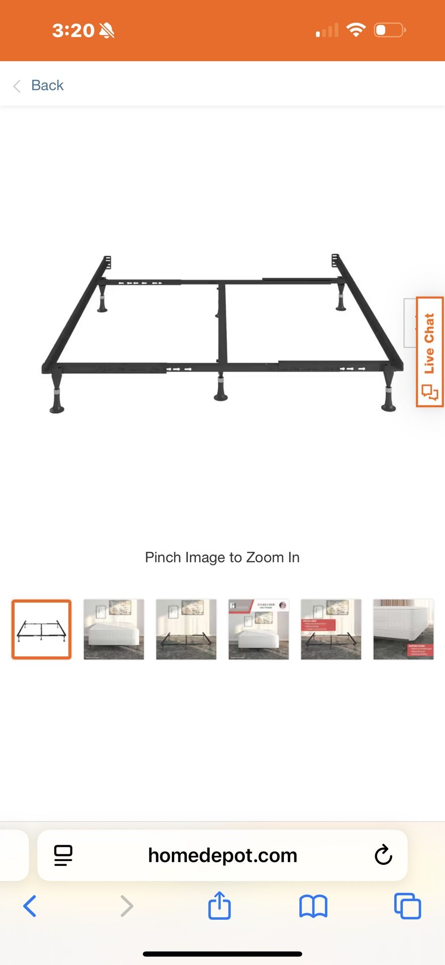 Metal Queen Bed Frame