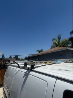Ladder rack for van