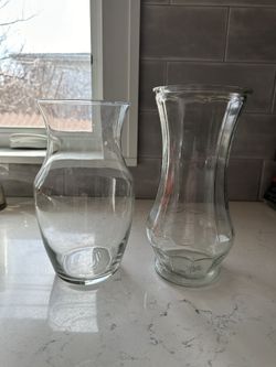 2 Flower Vases 