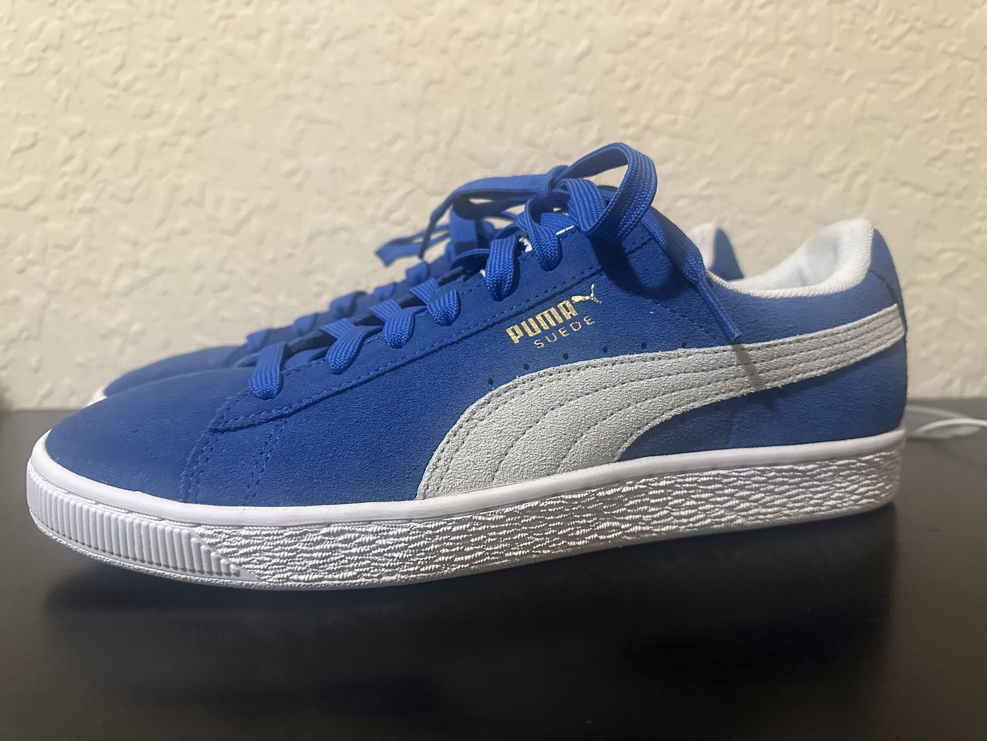 Blue Suede Puma Clyde