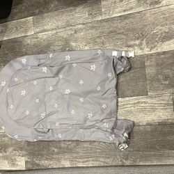 Loonah Cover…  to cover your daybed that lays on the couch so the baby can’t roll off brand new