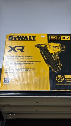 Dewalt 18v 21 degree framing nailer tool only
