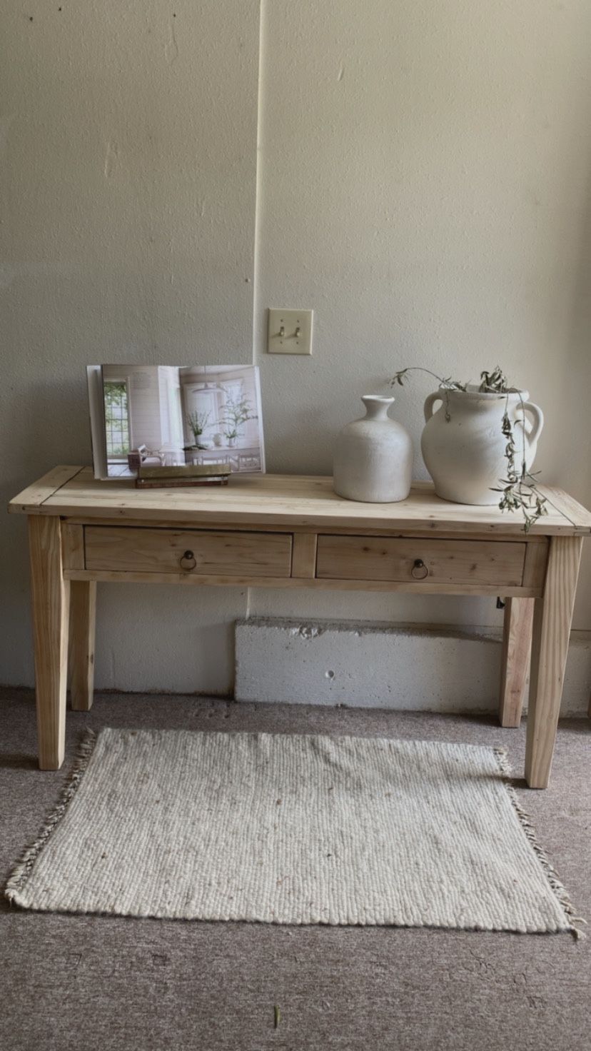 Pottery Barn Entryway table