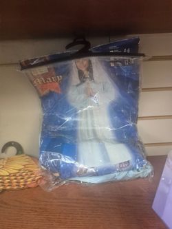 Mary Nativity Child Costume Size 12-14