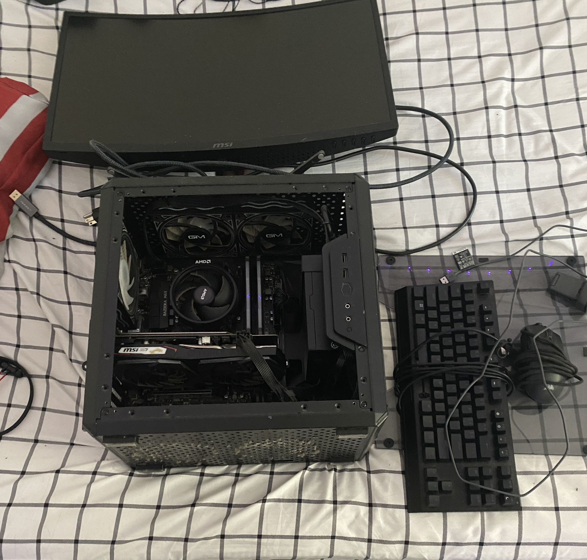 Pc With Standard Gaming Setup